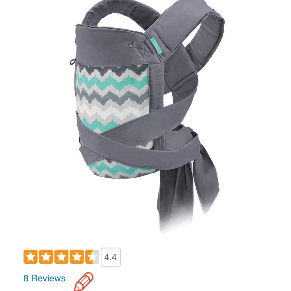 Infantino Wrap and Tie Mei Tai infant carrier